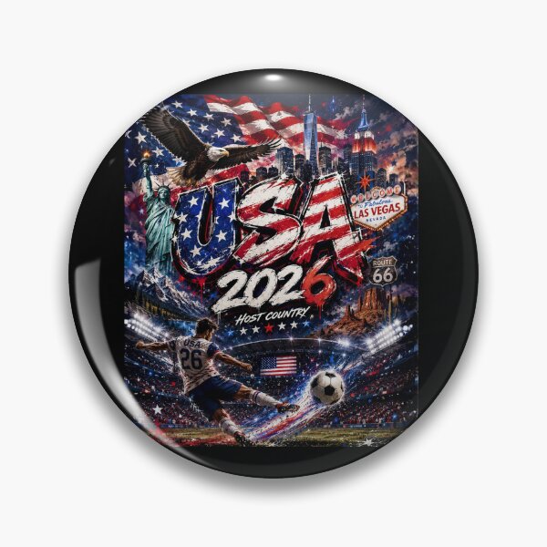 Item preview, World Cup 2026 USA Soccer Merch | Football Fan Gear | USA Sports Apparel Tee ver 1 designed and sold by CosmicNook1.
