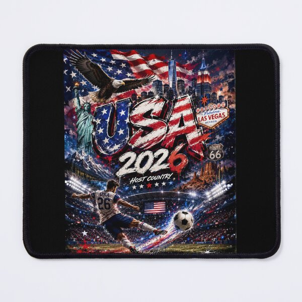 Item preview, World Cup 2026 USA Soccer Merch | Football Fan Gear | USA Sports Apparel Tee ver 1 designed and sold by CosmicNook1.