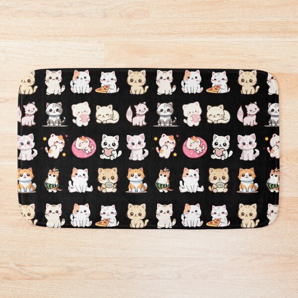 Item preview, Cute Kawaii Cat Pack - Chibi Kitten Bundle designed and sold by creativerooney.
