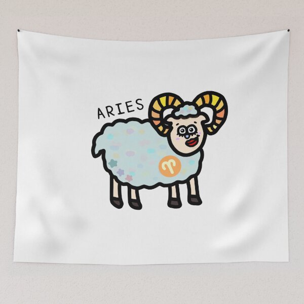 Item preview, Zodiac signs Aries designed and sold by kanaehonkawa.