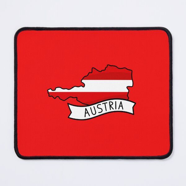 Item preview, Austria Flag Map | Austrian Flag Country Map | Patriotic Austria Gift | Travel Souvenir Design designed and sold by ronakris009.