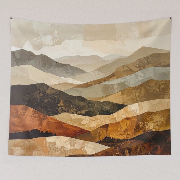Item preview, Abstract Mountain Landscape  designed and sold by WeaveSphere.