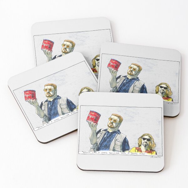 Item preview, The Dude The Big Lebowski Quotes Animated Funny Meme designed and sold by PayneLaurie.