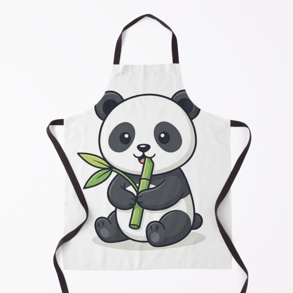 Item preview, Cute Panda Eating Bamboo Cartoon | Kawaii Panda Illustration designed and sold by Alibaba1493.