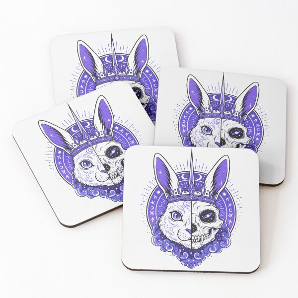Item preview, Crest of the Eternal King of the Rabbit Gods designed and sold by Cathedral of Curiosity.