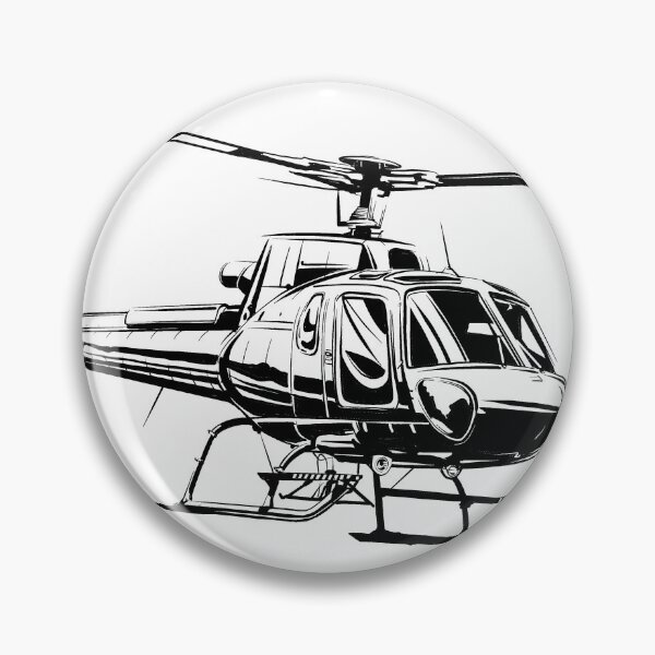 Artikelvorschau, AS350 Eichhörnchen entworfen und verkauft von MPV Aviation Illustrations.