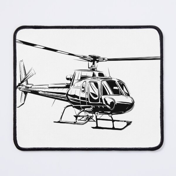 Item preview, AS350 Squirrel designed and sold by MPV Aviation Illustrations.