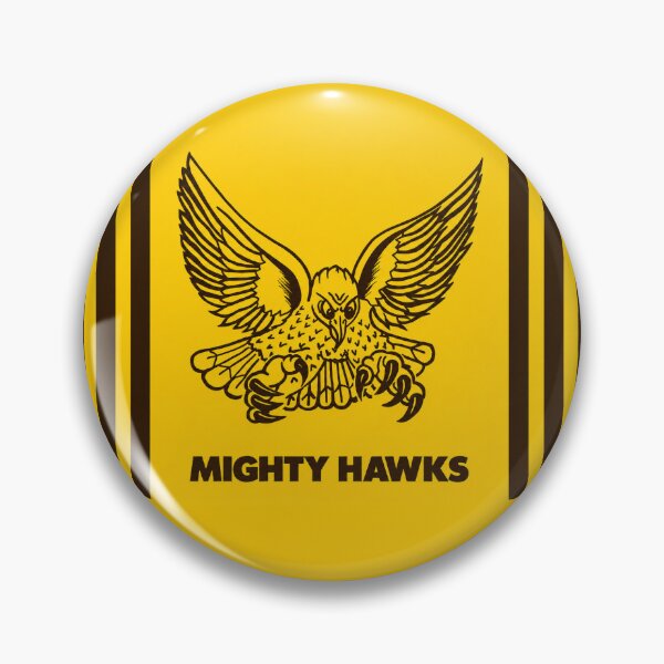 Item preview, Hawthorn Retro Logo designed and sold by Luke Foran Sports Art.