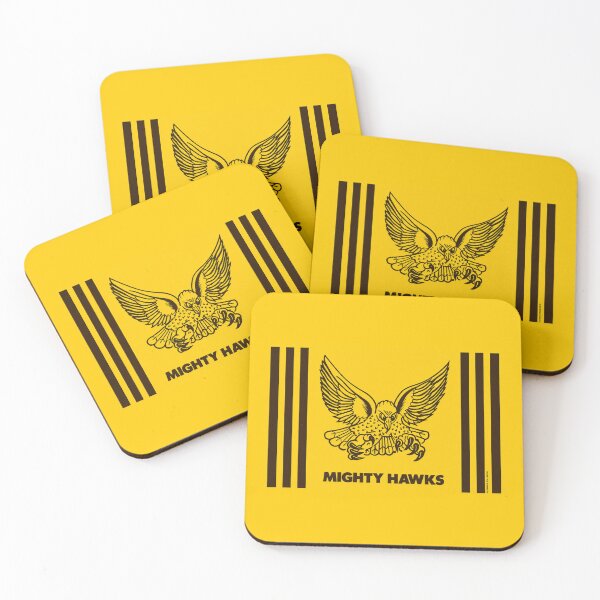 Item preview, Hawthorn Retro Logo designed and sold by Luke Foran Sports Art.