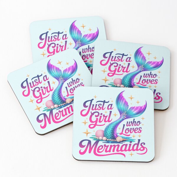 Item preview, Just A Girl Who Loves Mermaids designed and sold by Nzgiftsandmore.