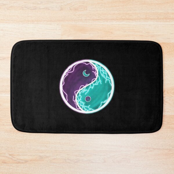 Item preview, Neon Yin Yang Galaxy  designed and sold by VOYID ART STUDIO.