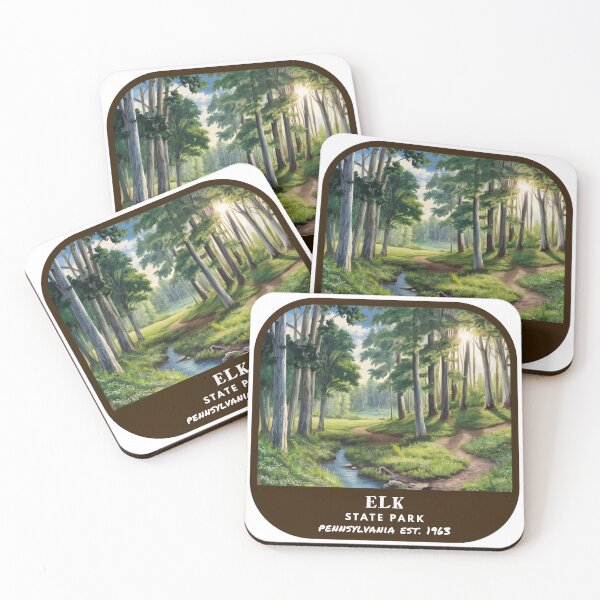 Item preview, Elk State Park (Pennsylvania) designed and sold by RabbitK.