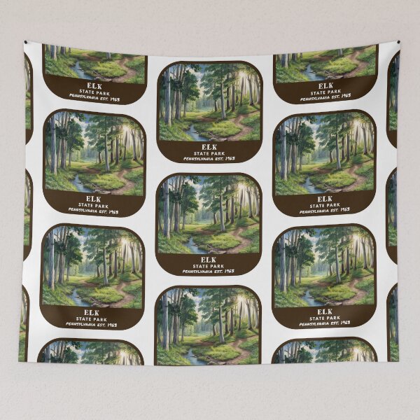 Item preview, Elk State Park (Pennsylvania) designed and sold by RabbitK.