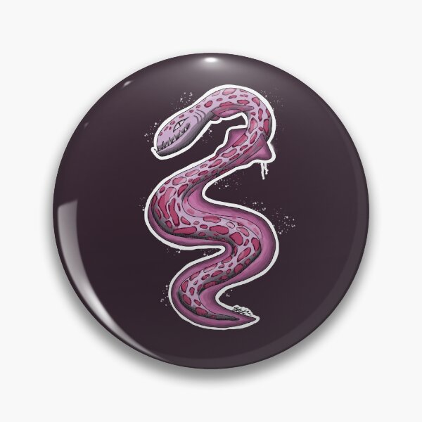 Item preview, Pink Spotted Eel designed and sold by TheMossAndMermaid.