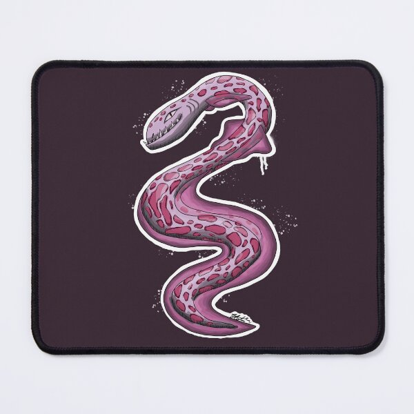 Item preview, Pink Spotted Eel designed and sold by TheMossAndMermaid.