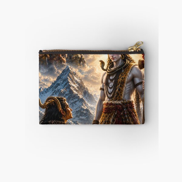 Item preview, Lord Ganesha Defeats Gajamukhasura Series – The Boon of Gajamukhasura – Lord Shiva Grants the Divine Blessing designed and sold by Homyar.