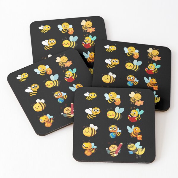 Item preview, Cute Kawaii Bumblebee Pack - Chibi Bee Bundle designed and sold by creativerooney.