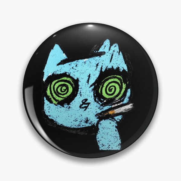 Item preview, Spiraling Through Life | Stoned Cat Chaos Aesthetic designed and sold by jeehh.