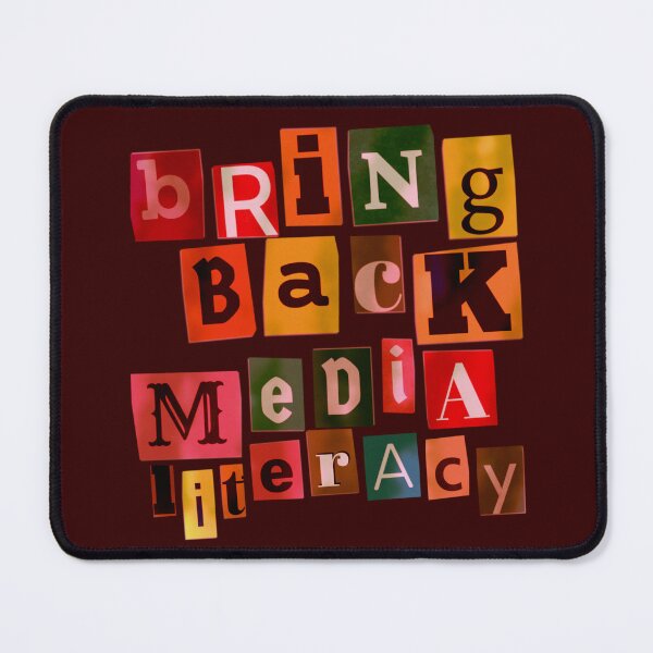 Item preview, media literacy  designed and sold by codename.stickyhand .