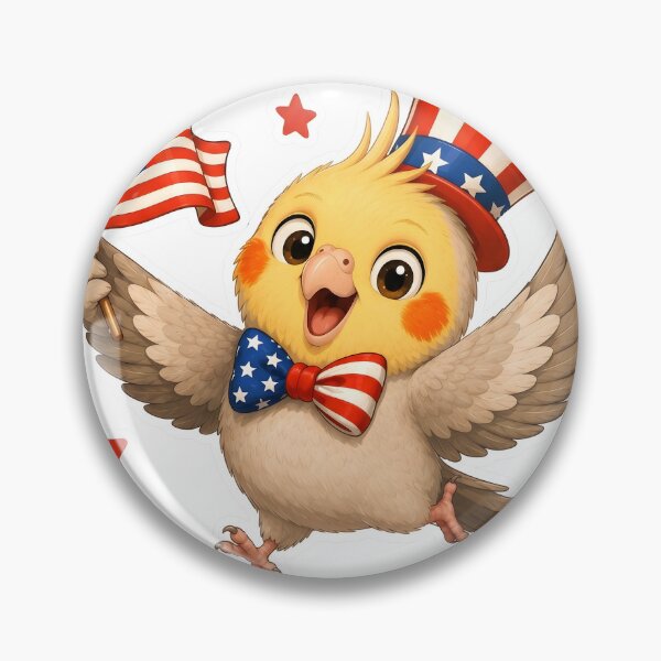 Item preview, America land of the free bird 4th july celebration designed and sold by lifewithbirds.