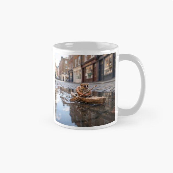 Item preview, Madame Berthe's Mouse Lemur Kayaks Puddle designed and sold by Tridentulus.