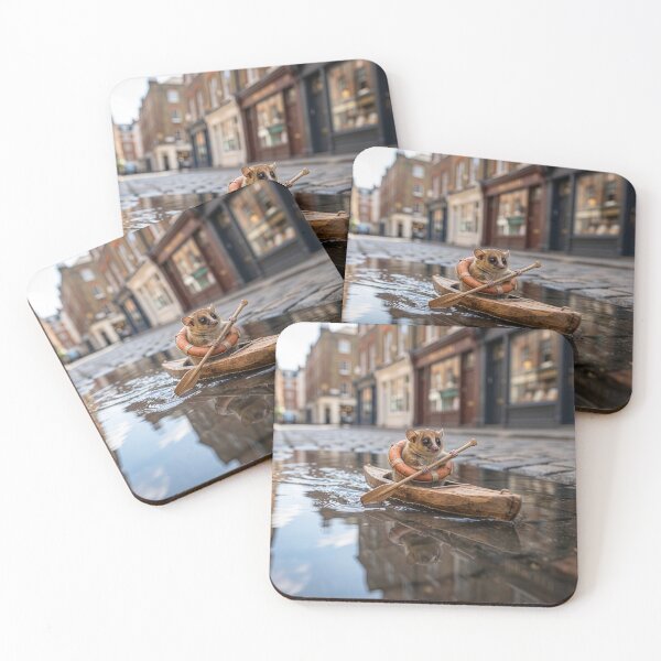 Item preview, Madame Berthe's Mouse Lemur Kayaks Puddle designed and sold by Tridentulus.