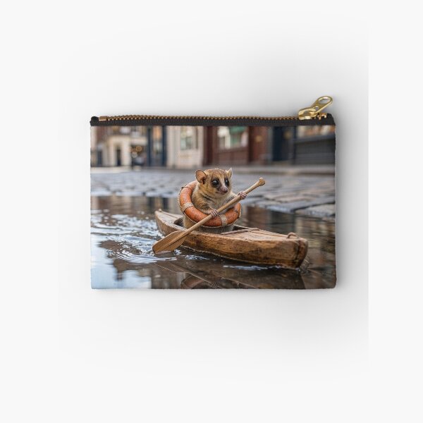 Item preview, Madame Berthe's Mouse Lemur Kayaks Puddle designed and sold by Tridentulus.