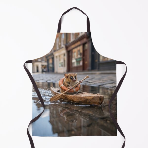 Item preview, Madame Berthe's Mouse Lemur Kayaks Puddle designed and sold by Tridentulus.
