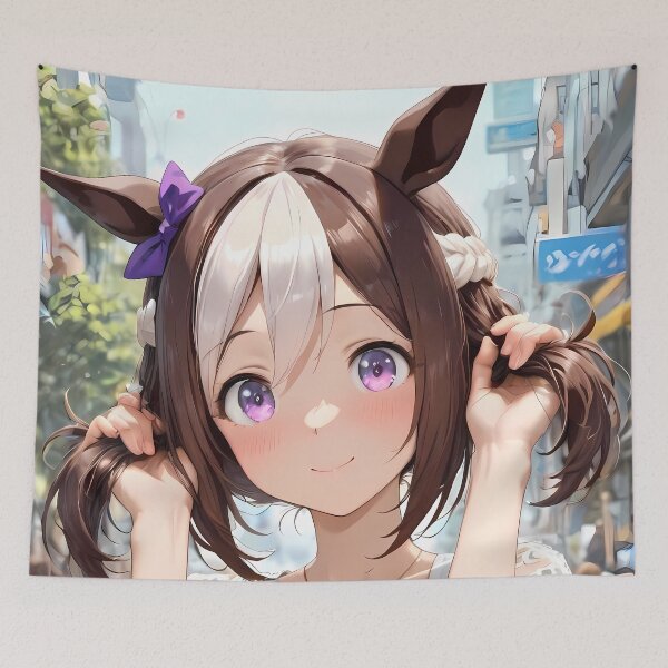 Item preview, Special Week Uma Musume City Smile Summer Stroll designed and sold by justnickthings.