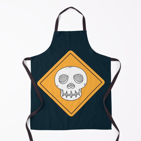 Item preview, Cute Skull | Kawaii Gothic Warning Sign designed and sold by NOXSCORP.