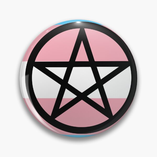 Item preview, Protect The Witchy Dolls-Transgender protection pentacle designed and sold by The Bi Witch.