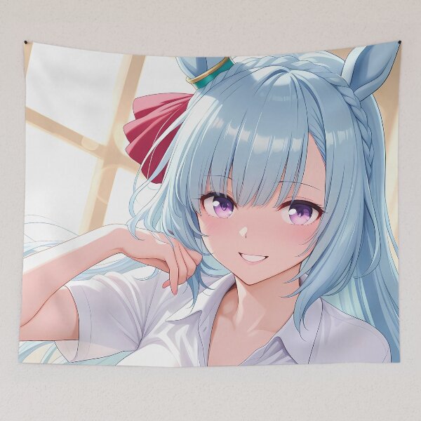 Item preview, Mejiro Ardan Uma Musume Warm Window Light Relaxed Smile designed and sold by justnickthings.