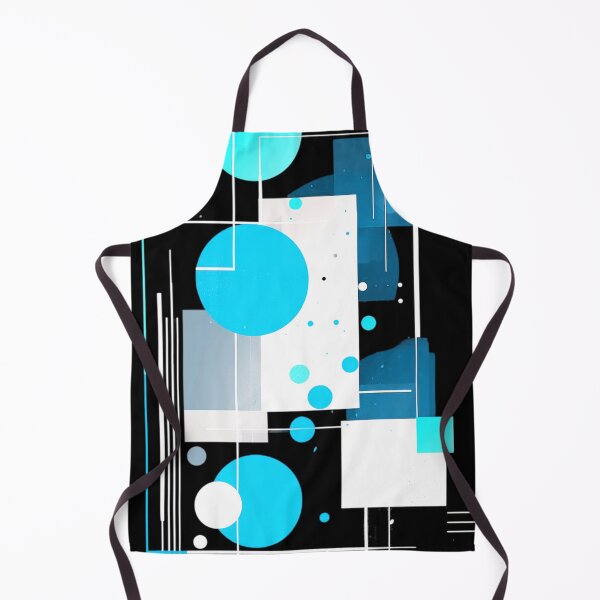 Item preview, Modern Geometric Abstract In Blue, Black And White  designed and sold by DEC02.