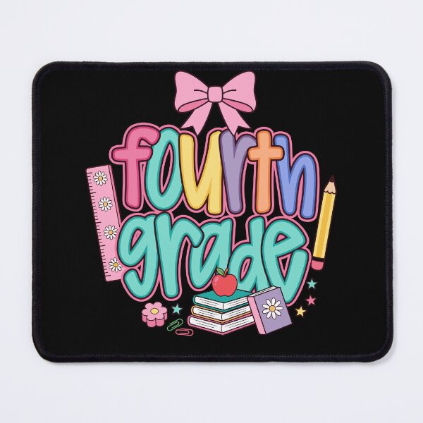 Item preview, Fourth Grade Back to School Cute Bow Girls designed and sold by KroghDs.