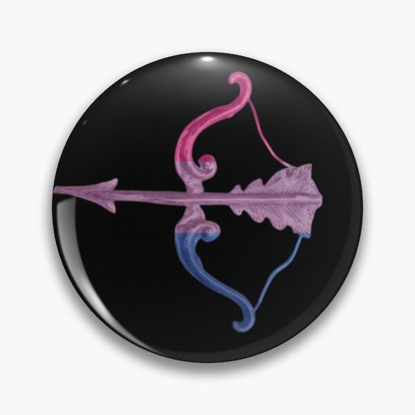 Item preview, cupid arrow bisexual designed and sold by Meowmeow996.