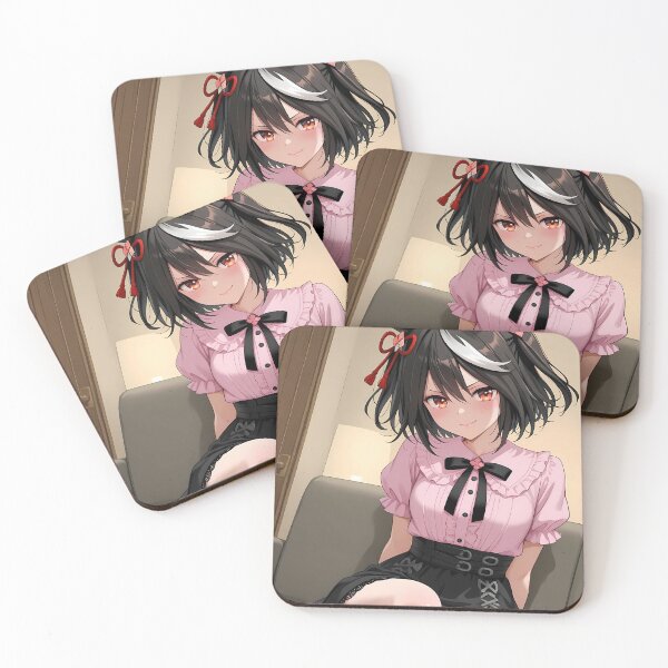 Item preview, Kitasan Black Uma Musume Soft Pink Outfit Sofa Portrait designed and sold by justnickthings.