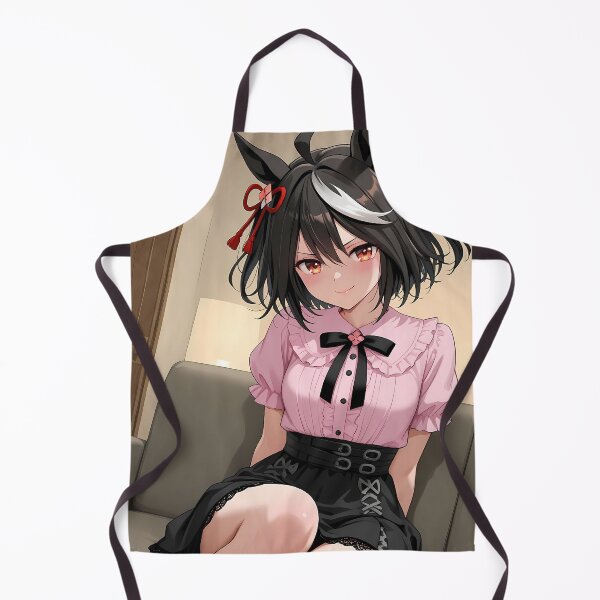 Item preview, Kitasan Black Uma Musume Soft Pink Outfit Sofa Portrait designed and sold by justnickthings.