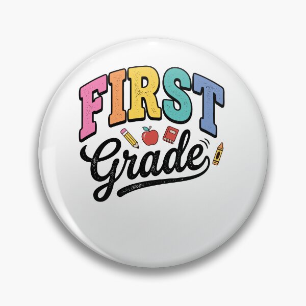 Item preview, First Grade Back to School Retro Kids Teacher designed and sold by KroghDs.