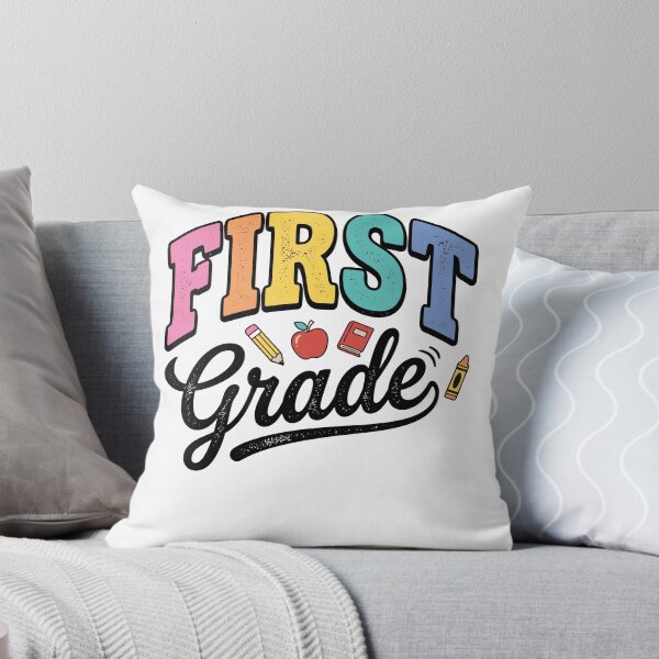 Item preview, First Grade Back to School Retro Kids Teacher designed and sold by KroghDs.