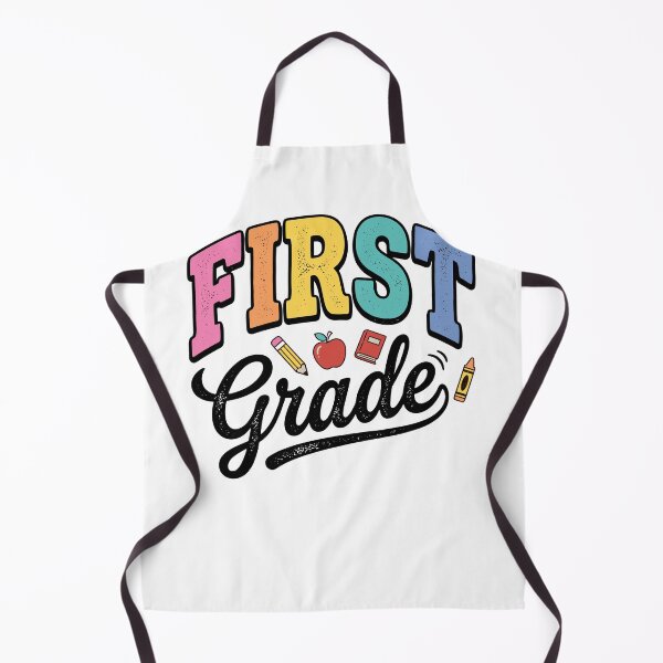 Item preview, First Grade Back to School Retro Kids Teacher designed and sold by KroghDs.