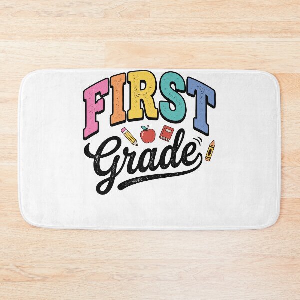 Item preview, First Grade Back to School Retro Kids Teacher designed and sold by KroghDs.