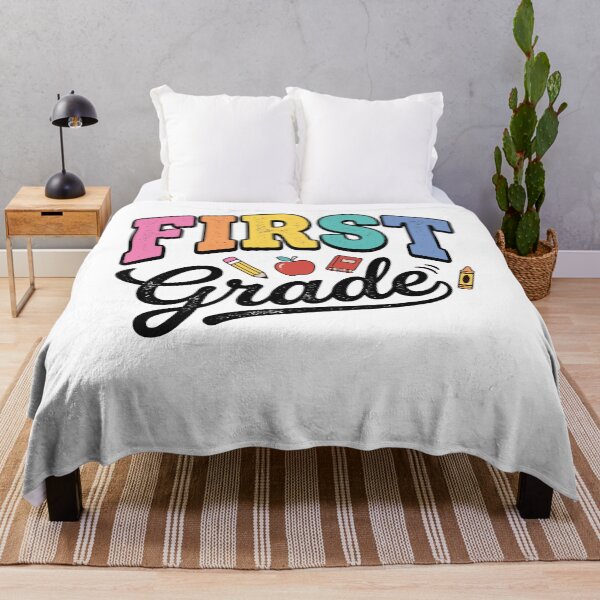 Item preview, First Grade Back to School Retro Kids Teacher designed and sold by KroghDs.