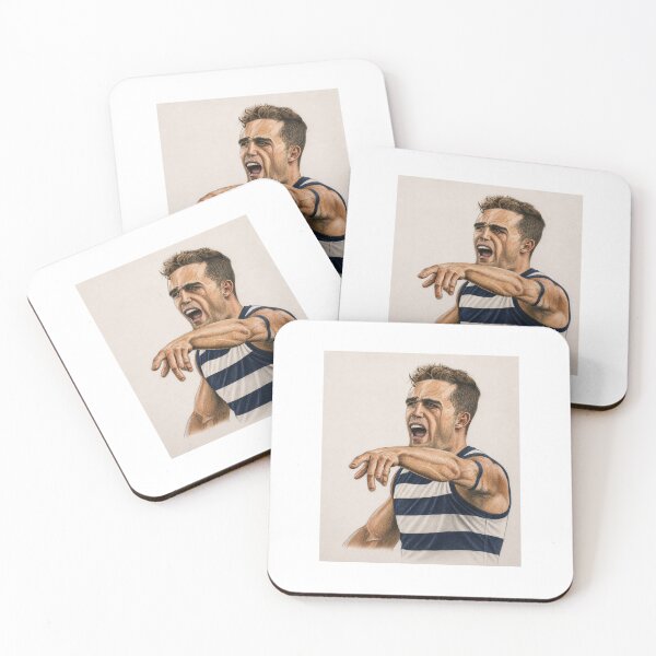 Item preview, Joel Selwood Geelong Cats Drawing designed and sold by Luke Foran Sports Art.