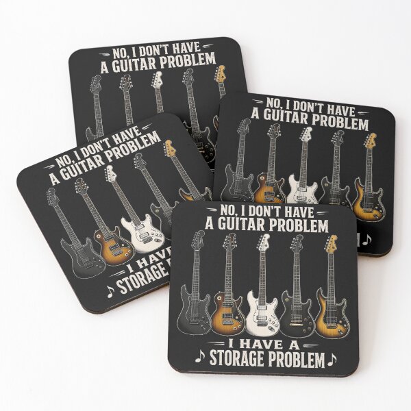 Item preview, No I Don't Have a Guitar Problem I Have a Storage Problem Funny Guitarist designed and sold by CF_VintageDesign.