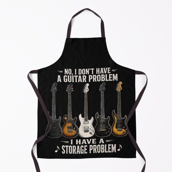 Item preview, No I Don't Have a Guitar Problem I Have a Storage Problem Funny Guitarist designed and sold by CF_VintageDesign.