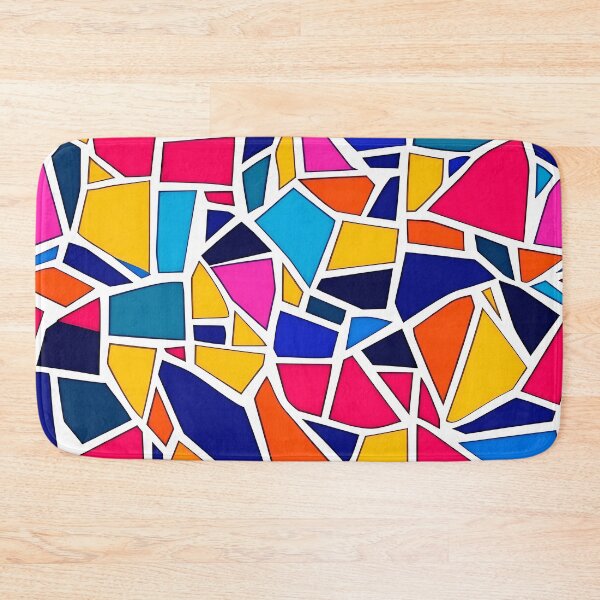 Item preview, Vibrant Mosaic Style Abstract Art Scattered Designs Pattern designed and sold by DEC02.