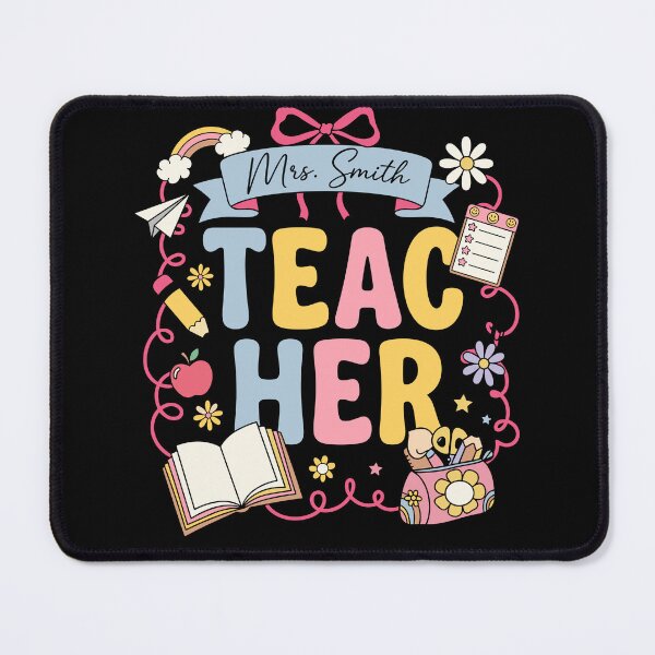 Item preview, Teacher Back to School Cute Pastel Bow designed and sold by KroghDs.