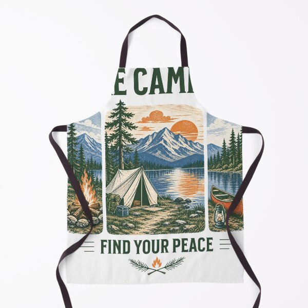 Item preview, Lake Camping Find Your Peace Adventure Design designed and sold by TeeVerse27.