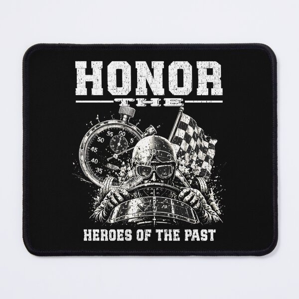 Item preview, Honor the Heroes of the Past Vintage Racing Driver Formula Retro Motorsport Racing Fans designed and sold by Jt41.