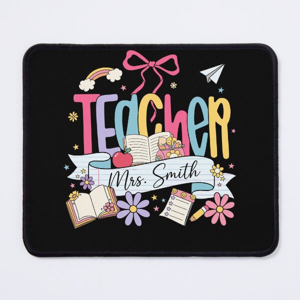 Item preview, Teacher Back to School Cute Pastel Bow designed and sold by KroghDs.